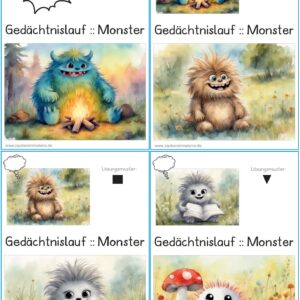 Gedächtnislauf: Monster