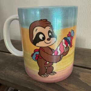 Perlglanztasse: Faultier