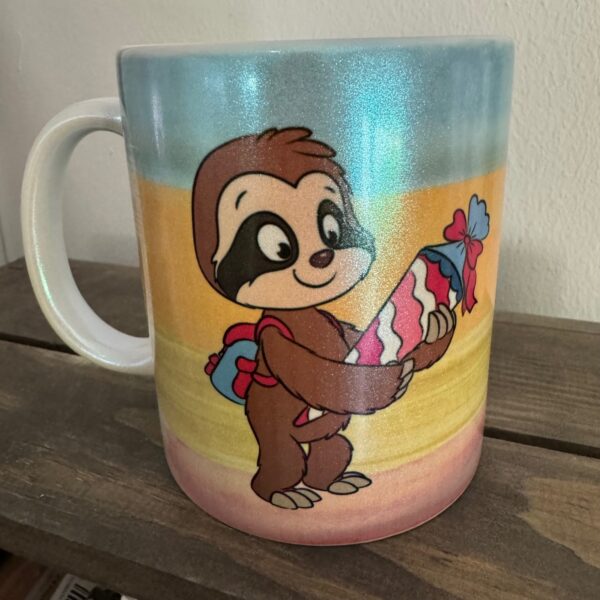 Perlglanztasse: Faultier