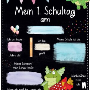 Meilensteintafel 1. Schultag: Konstantin