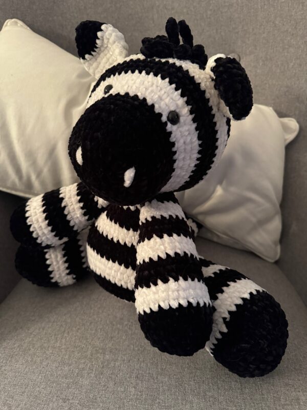 Lenas Unikate/Häkelkunst: Großes Zebra