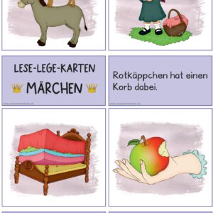 Leselegekarten Märchen