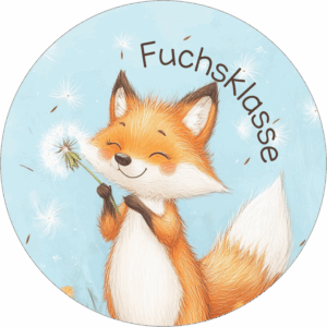 Buttonvorlage (png Datei): Fuchsklasse