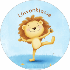 Buttonvorlage (png Datei): Löwenklasse