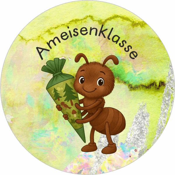 Buttonvorlage (png Datei): Ameisenklasse