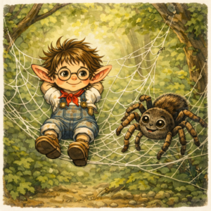 Midjourney KI Illustrationen/Sparpaket: Mömpfchen/Waldkobold